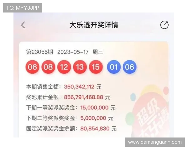 大乐透最新开奖号码公布及中奖详情查询